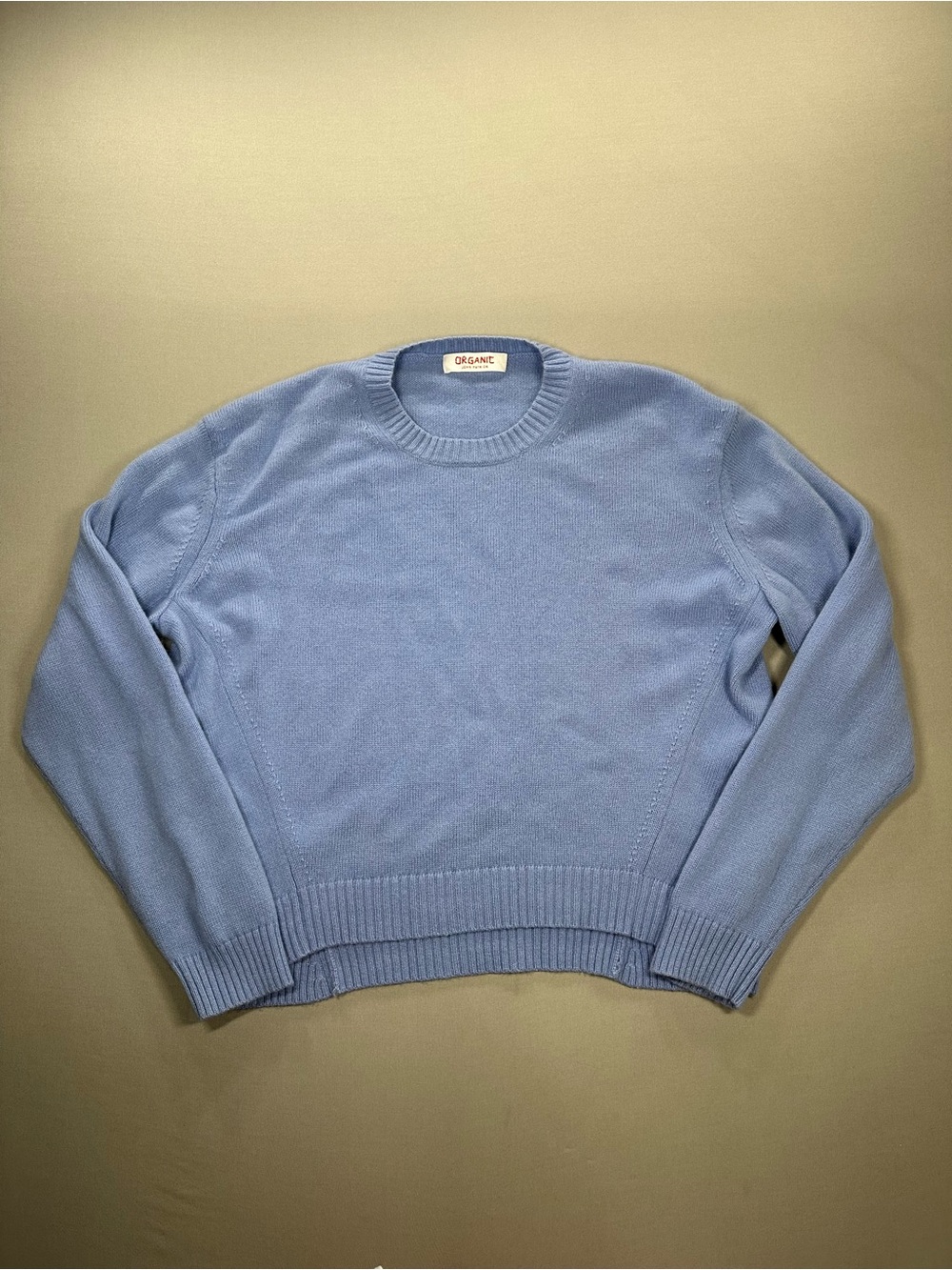 Organic John Patrick Merino+Cashmere Crew Sweater - Womens Large
